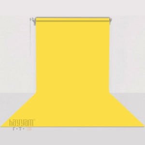 Gdx Sabit (Tavan & Duvar) Kağıt Sonsuz Stüdyo Fon Perde (Canary) 2.70x11 Metre