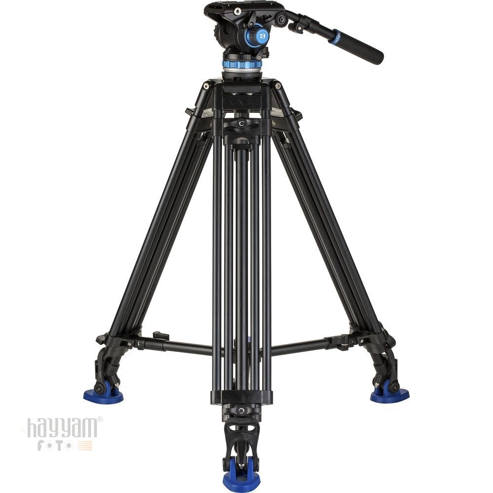 Benro A-573TBS6Pro Hidrolik Profesyonel Video Tripod Kit