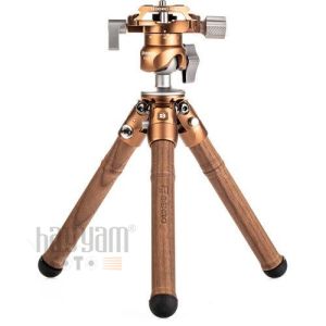 Benro TPKWE TablePod Özel Yapım Ceviz Ahşap Tripod Kiti