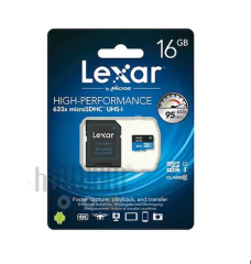32GB Lexar® High-Performance 300x microSDHC™/microSDXC™ UHS-I, up to 95MB/s read