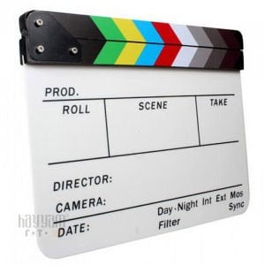 GDX CLP-01 Klaket - Clapperboard Clapboard