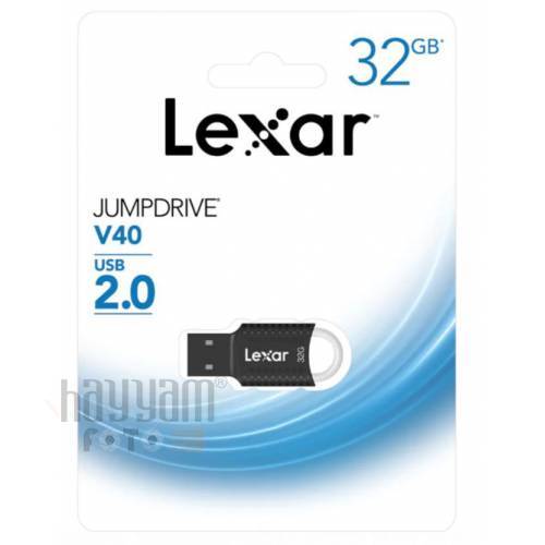 32GB Lexar® JumpDrive® V40 USB 2.0 Flash Drive