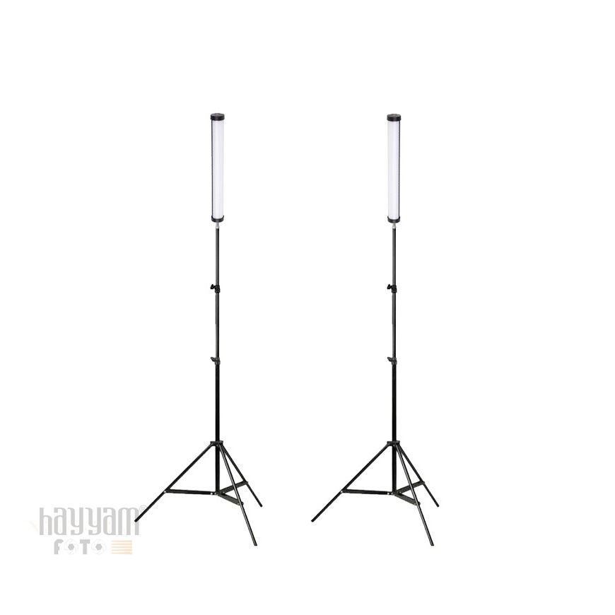 Gdx TB-30 RGB  Led Tüp Işık 2'li Set