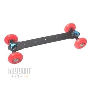 Commlite CS-VD1 Fotoğraf Makinesi Video Kamera Tekerleği (Kırmızı)