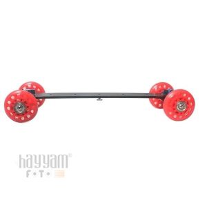 Commlite CS-VD1 Fotoğraf Makinesi Video Kamera Tekerleği (Kırmızı)