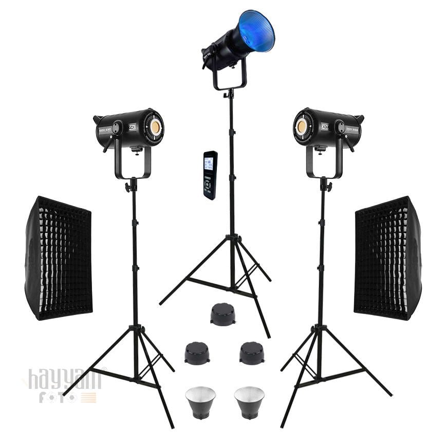 GDX RGB'li Led Video Işık Seti - 400C