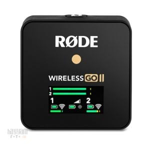 Rode Wireless Go II - 2 Kişilik Kablosuz Yaka Mikrofonu