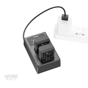 SmallRig 4081 NP-FW50  Çiftli Şarj Cihazı