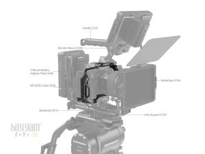 SmallRig 3934 Fujifilm X-H2 / X-H2s için Kafes