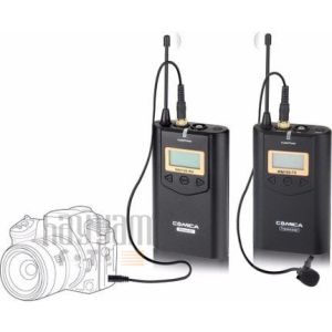 Comica CVM-WM100 Kablosuz Yaka Mikrofonu