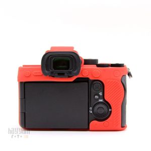 Andoer (Sony A7SIII A7 SIII) İçin Koruyucu Silikon Kılıf (Siyah)