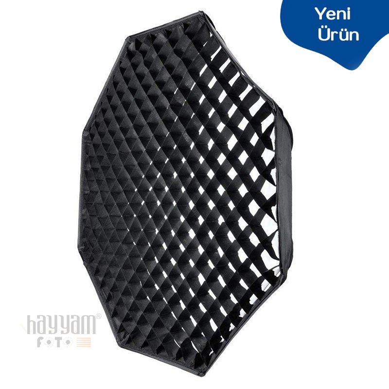 Gdx BW-140 Octagon Izgaralı Gridli Softbox (140 cm Bowens)