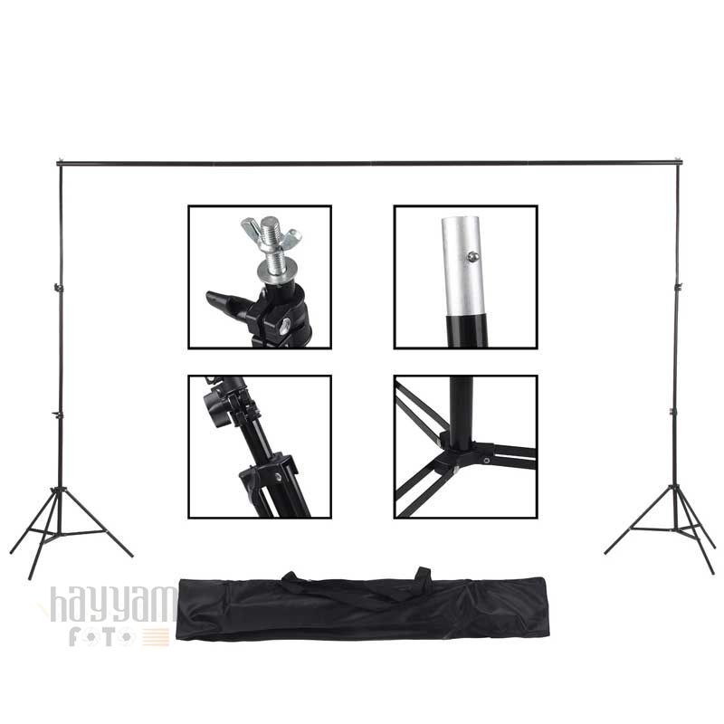 Gdx B2630 Fon Perde Stand (Yükeklik:260cm x Genişlik :300cm)