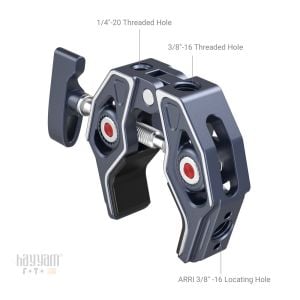 SmallRig 3755 Yengeç Şeklinde Kelepçe
