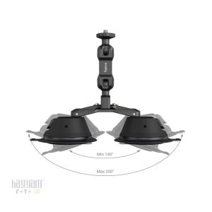 SmallRig SC-2K 3566 Taşınabilir Çift Vantuz