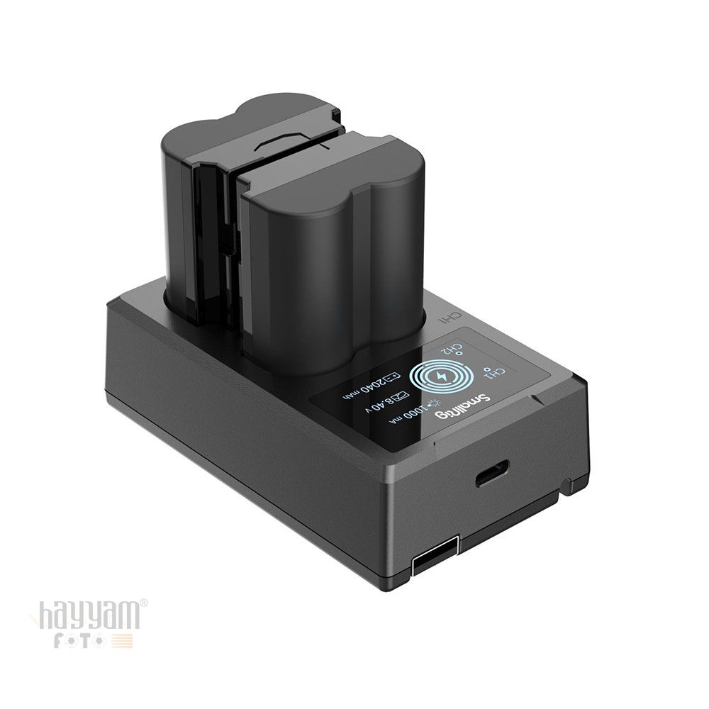SmallRig 3822 NP-W235 Batarya ve Şarj Cihazı Kiti