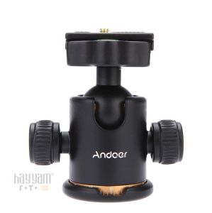 Andoer D1032 Alüminyum Alaşımlı Bilyalı Top Kafa