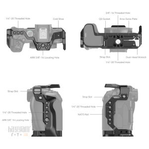 SmallRig 4212 Canon EOS R8 için Kafes