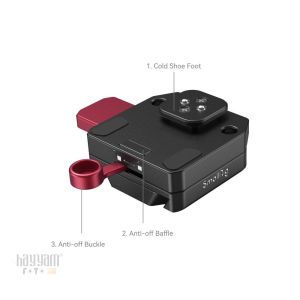 SmallRig 4189 DJI RS Sabitleyiciler için  Güç Kaynağı Montaj Plakası