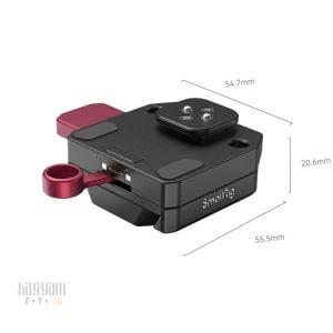 SmallRig 4189 DJI RS Sabitleyiciler için  Güç Kaynağı Montaj Plakası