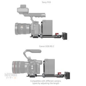 SmallRig 4063 Kompakt V-Mount Plaka Sistemi