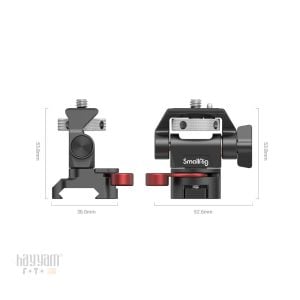 SmallRig 2906B Döndürme ve Eğim Ayarlı Monitör  NATO Kelepçesi