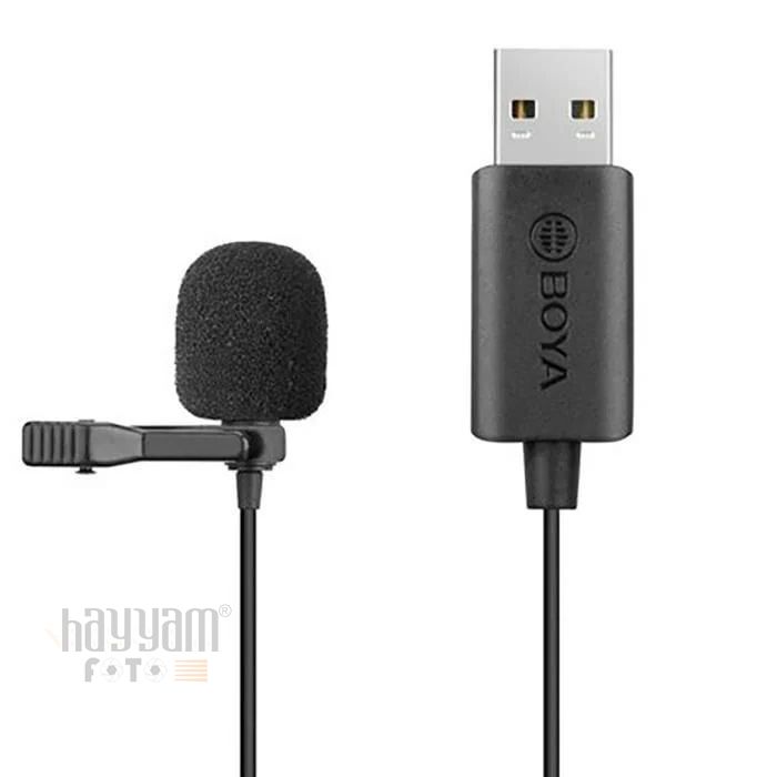 Boya BY-LM40 Dijital USB Yaka Mikrofonu