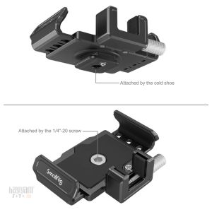 SmallRig 3272 BMPCC 6K PRO için T5 / T7 SSD Tutucu