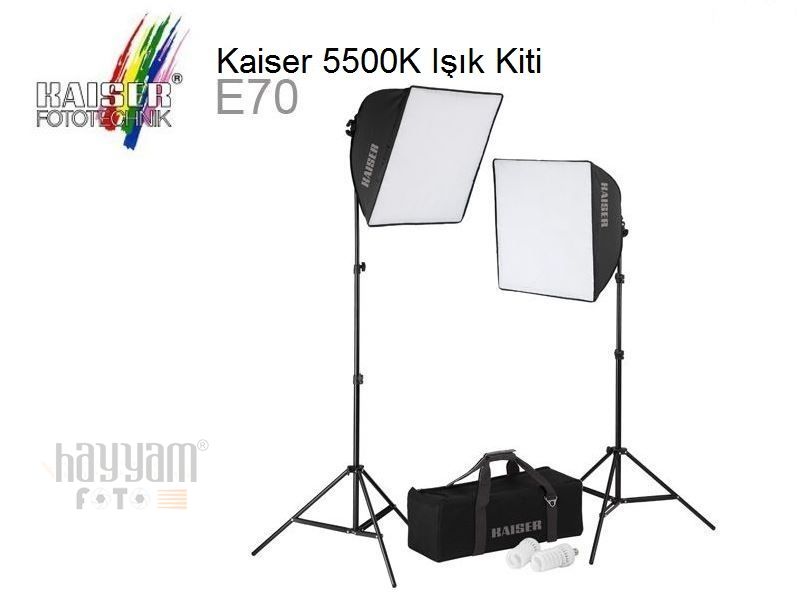 Kaiser Studiolight E70 Taşınabilir Gün Işığı Seti (3167)