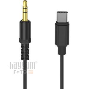 Comica CVM-D-SPX (UC) 3,5 mm TRS Erkek USB C Tipi Mikrofon Kablosu