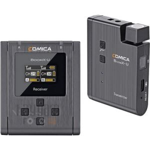 Comica BoomX-U U1 Mini Tekli Yaka Röportaj Mikrofonu